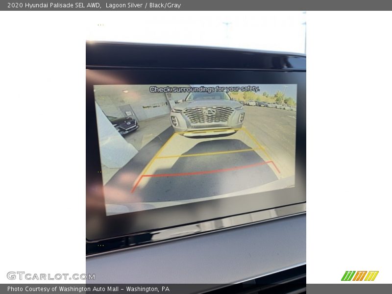Lagoon Silver / Black/Gray 2020 Hyundai Palisade SEL AWD