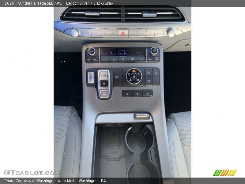 Lagoon Silver / Black/Gray 2020 Hyundai Palisade SEL AWD