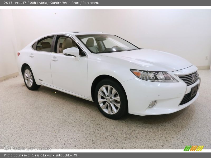 Starfire White Pearl / Parchment 2013 Lexus ES 300h Hybrid