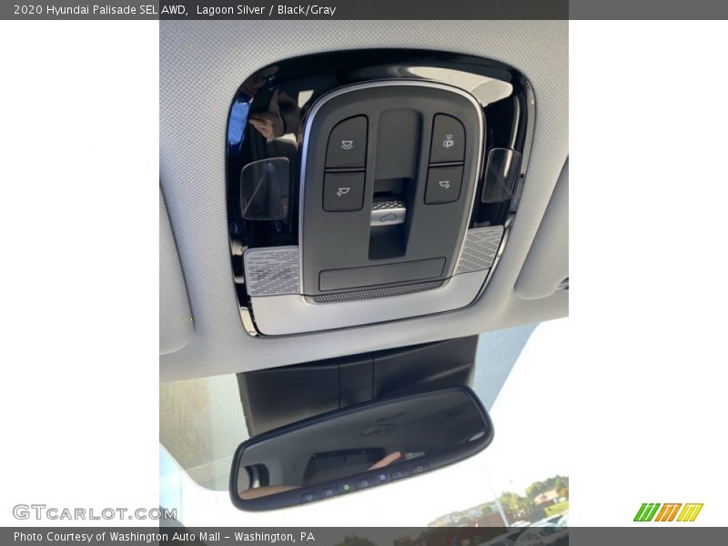 Lagoon Silver / Black/Gray 2020 Hyundai Palisade SEL AWD