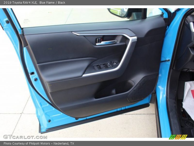 Blue Flame / Black 2019 Toyota RAV4 XLE