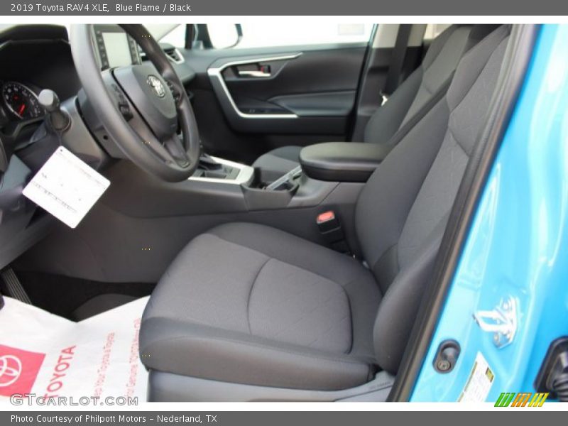 Blue Flame / Black 2019 Toyota RAV4 XLE