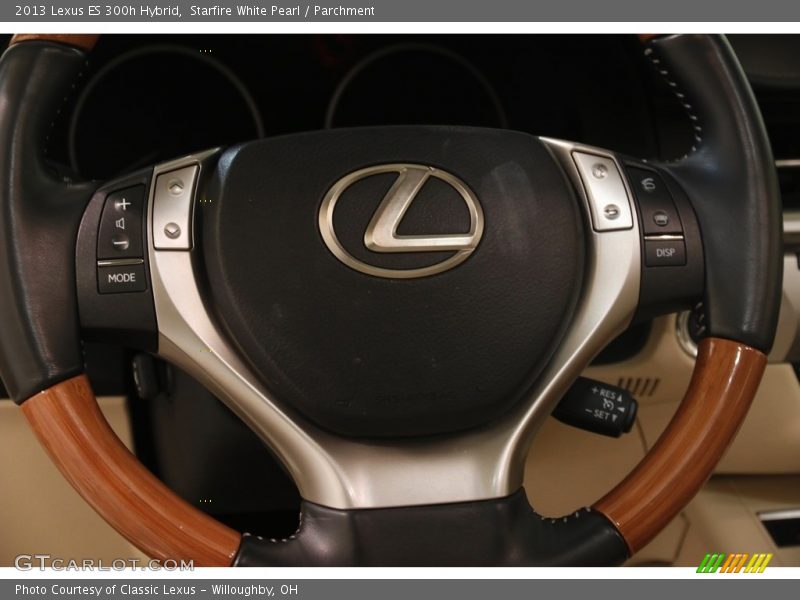 Starfire White Pearl / Parchment 2013 Lexus ES 300h Hybrid