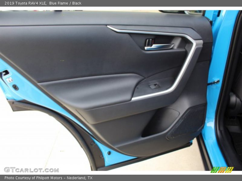 Blue Flame / Black 2019 Toyota RAV4 XLE
