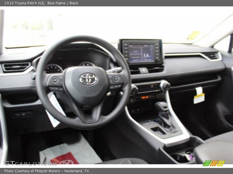 Blue Flame / Black 2019 Toyota RAV4 XLE