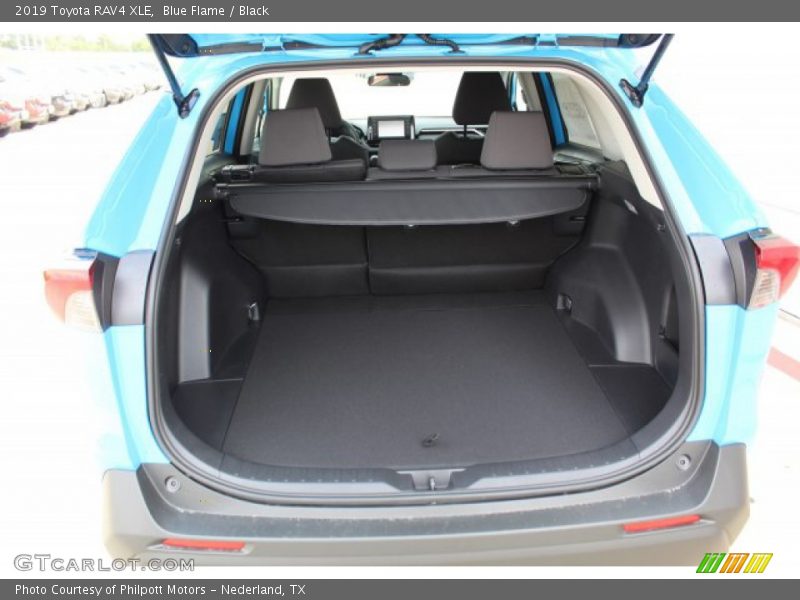 Blue Flame / Black 2019 Toyota RAV4 XLE