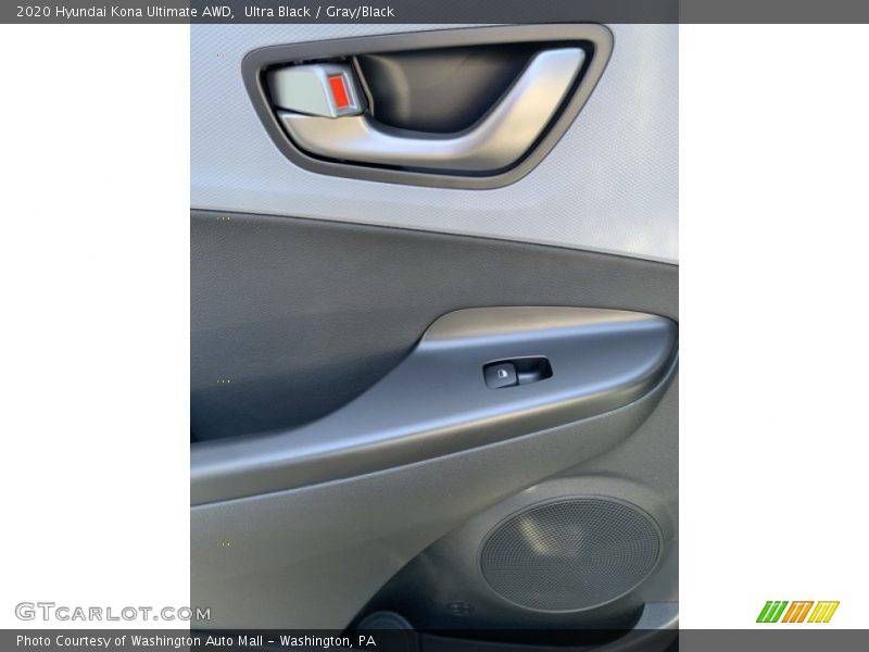 Ultra Black / Gray/Black 2020 Hyundai Kona Ultimate AWD