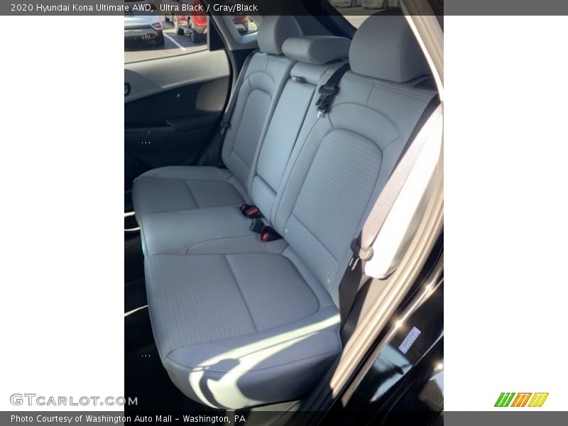 Ultra Black / Gray/Black 2020 Hyundai Kona Ultimate AWD