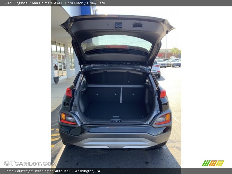Ultra Black / Gray/Black 2020 Hyundai Kona Ultimate AWD