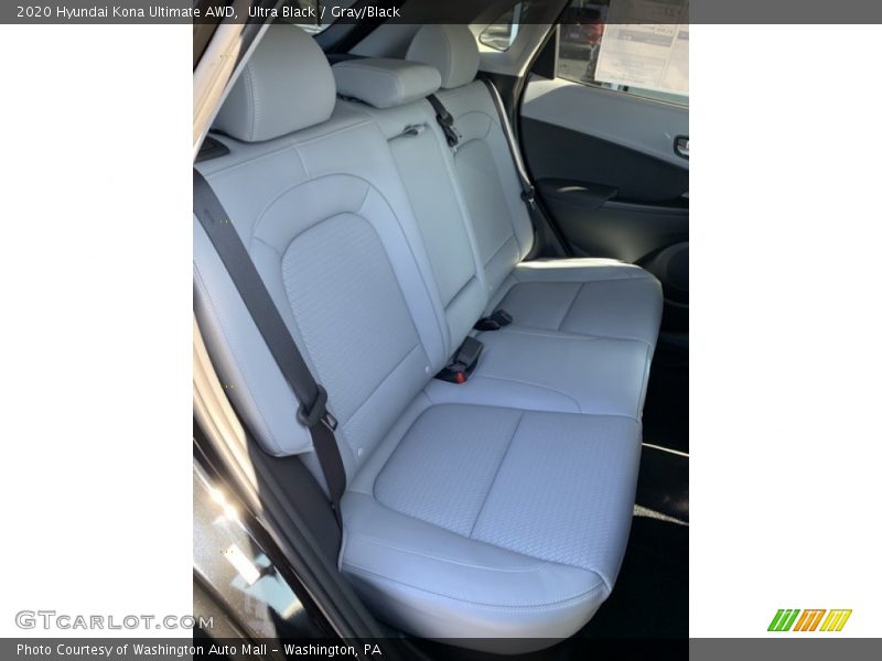 Ultra Black / Gray/Black 2020 Hyundai Kona Ultimate AWD