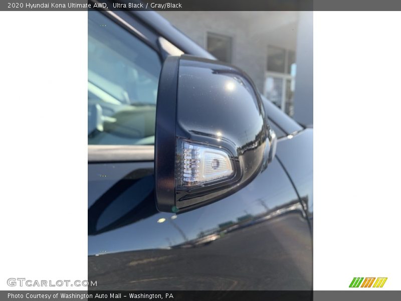 Ultra Black / Gray/Black 2020 Hyundai Kona Ultimate AWD