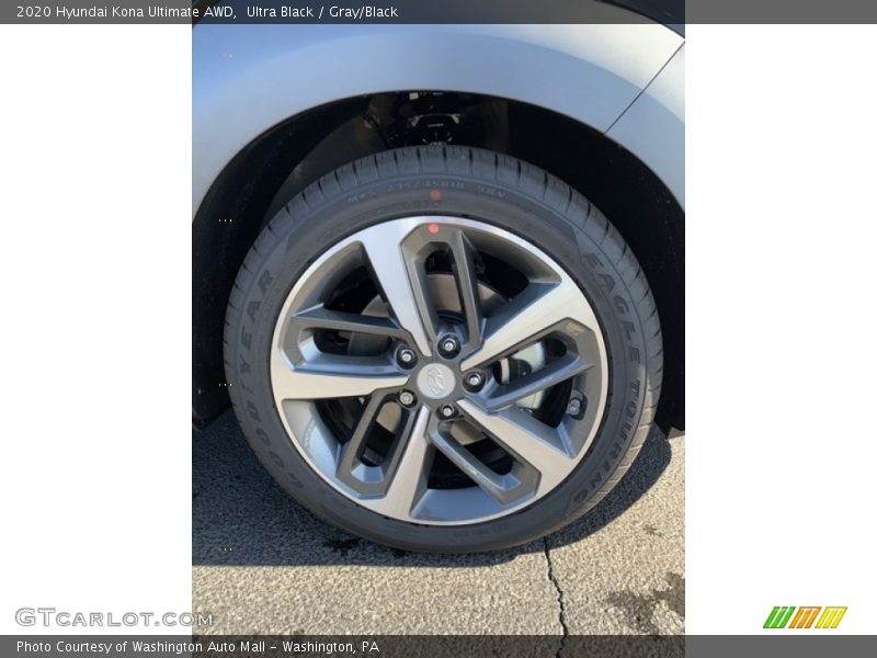 Ultra Black / Gray/Black 2020 Hyundai Kona Ultimate AWD