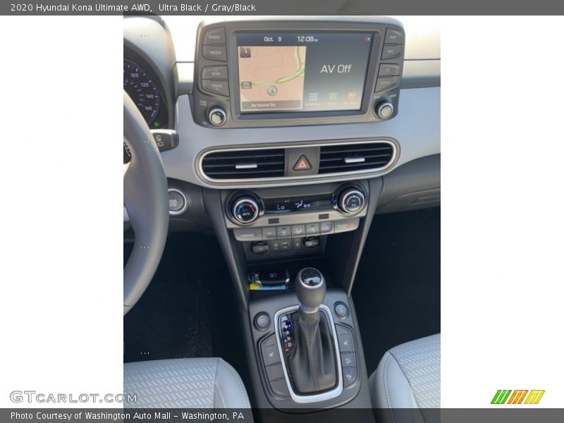 Ultra Black / Gray/Black 2020 Hyundai Kona Ultimate AWD