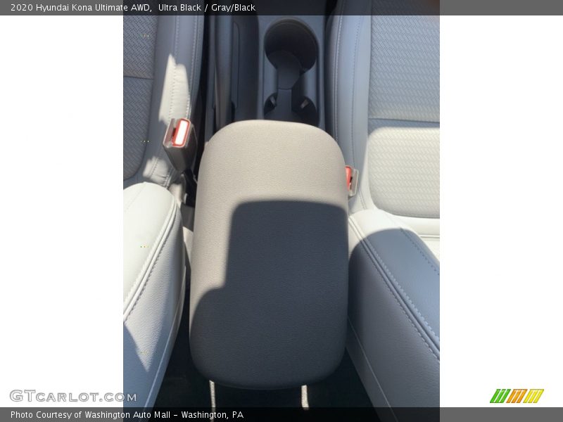 Ultra Black / Gray/Black 2020 Hyundai Kona Ultimate AWD