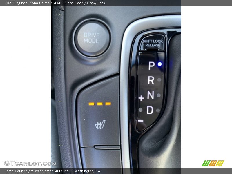 Ultra Black / Gray/Black 2020 Hyundai Kona Ultimate AWD