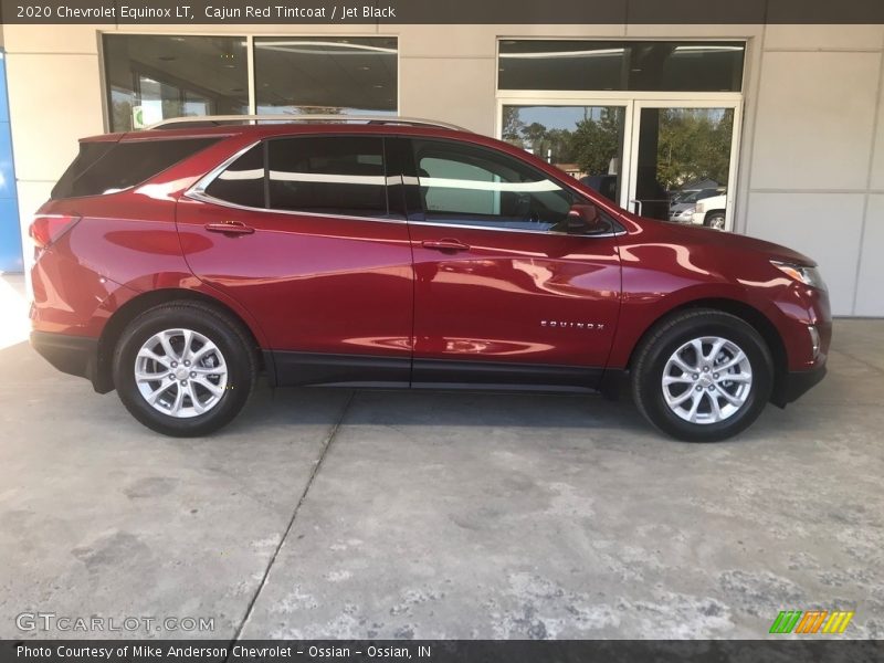Cajun Red Tintcoat / Jet Black 2020 Chevrolet Equinox LT
