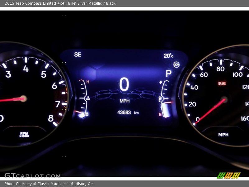 Billet Silver Metallic / Black 2019 Jeep Compass Limited 4x4