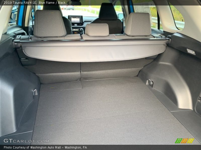 Blue Flame / Black 2019 Toyota RAV4 LE
