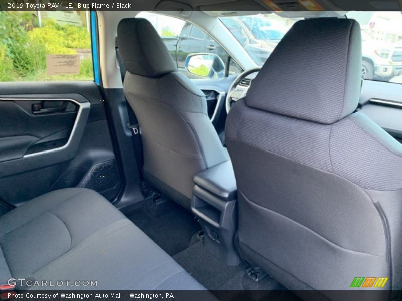Blue Flame / Black 2019 Toyota RAV4 LE