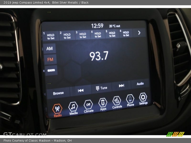 Billet Silver Metallic / Black 2019 Jeep Compass Limited 4x4