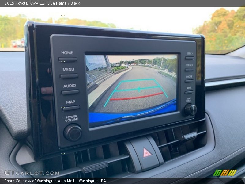 Blue Flame / Black 2019 Toyota RAV4 LE