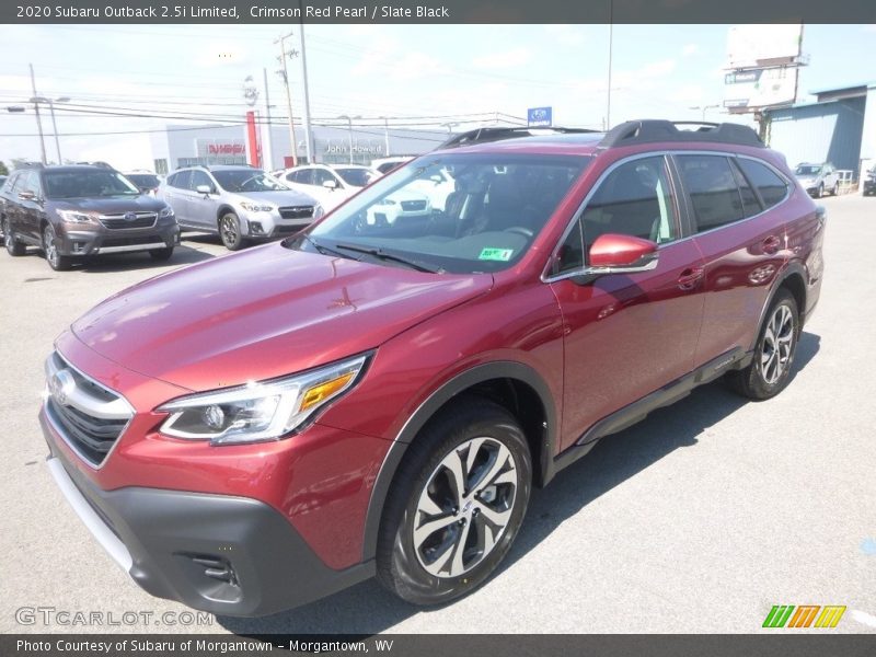 Crimson Red Pearl / Slate Black 2020 Subaru Outback 2.5i Limited