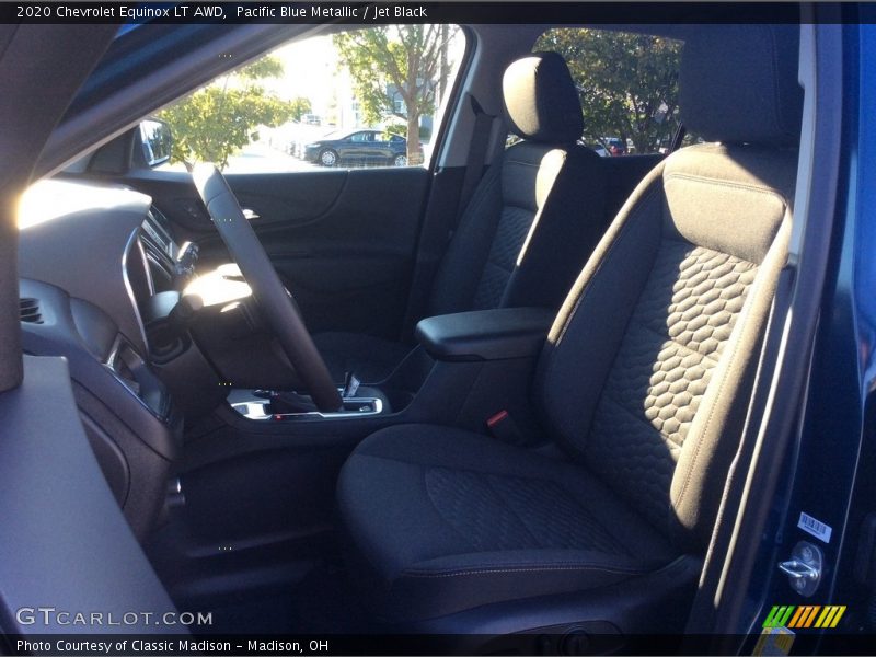 Pacific Blue Metallic / Jet Black 2020 Chevrolet Equinox LT AWD
