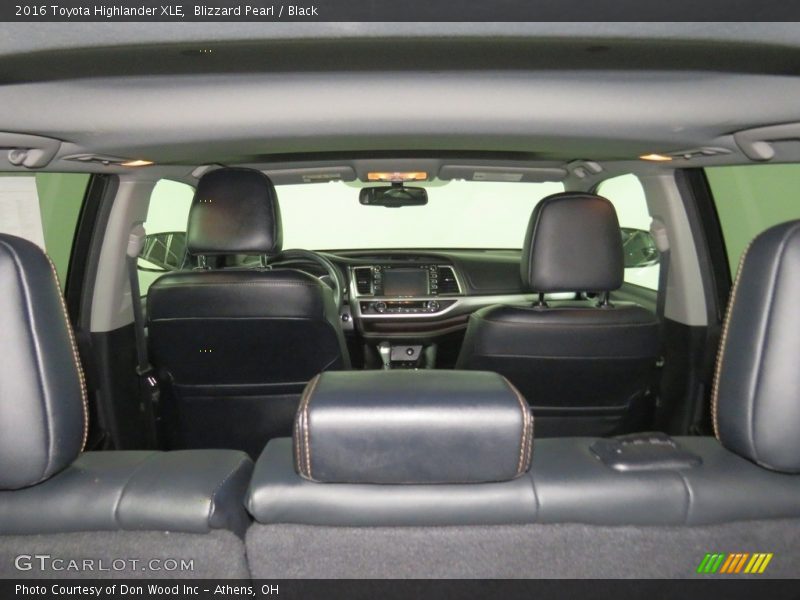 Blizzard Pearl / Black 2016 Toyota Highlander XLE