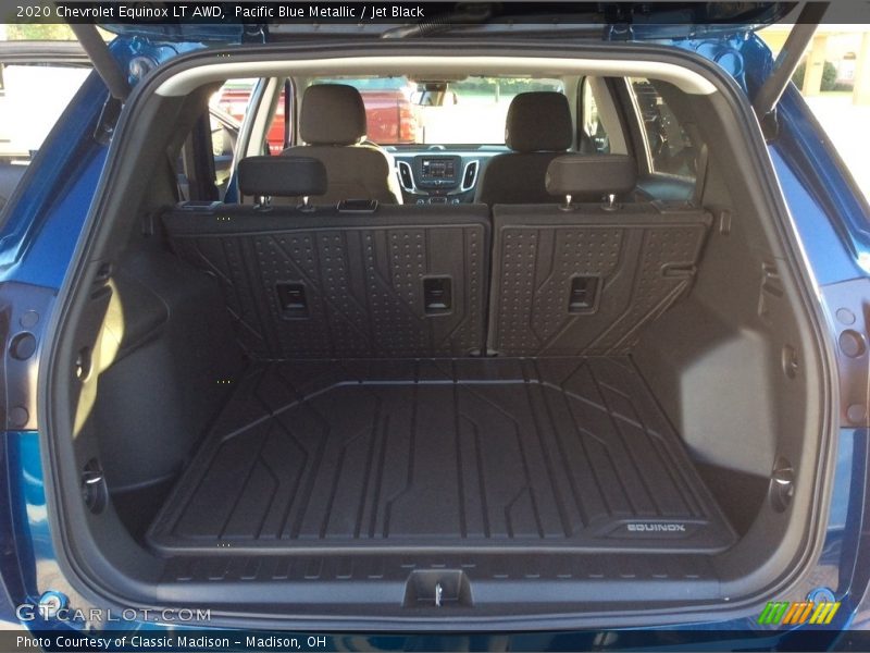 Pacific Blue Metallic / Jet Black 2020 Chevrolet Equinox LT AWD