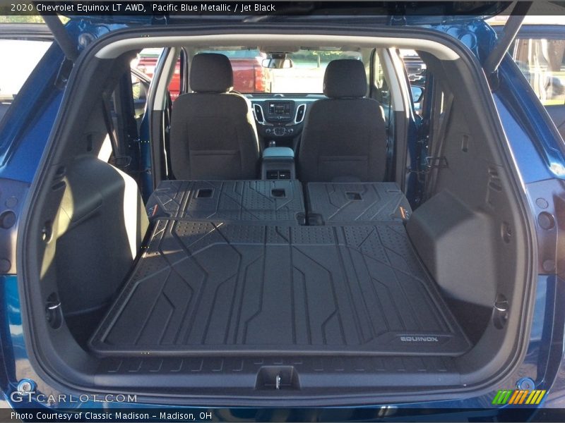 Pacific Blue Metallic / Jet Black 2020 Chevrolet Equinox LT AWD