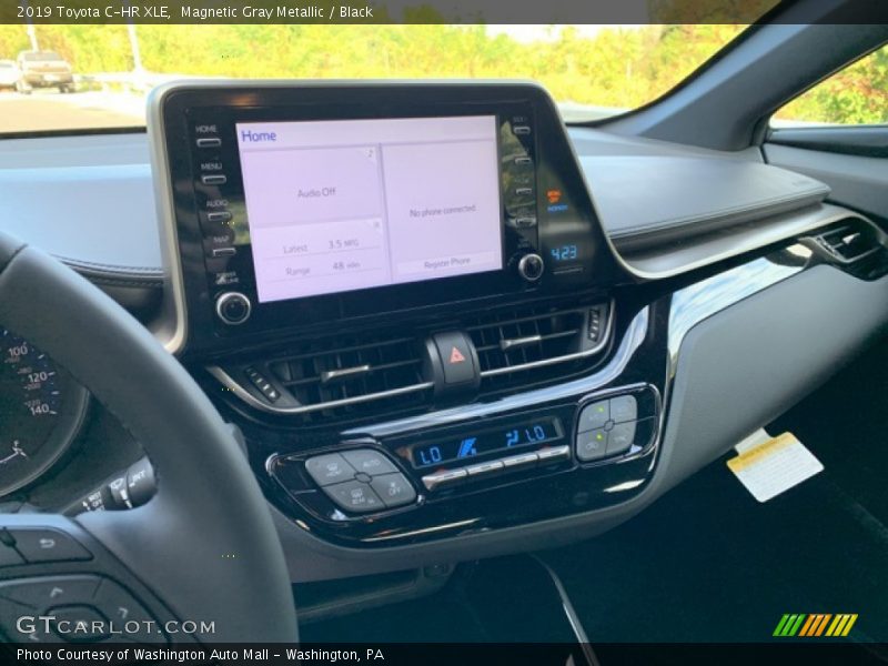 Magnetic Gray Metallic / Black 2019 Toyota C-HR XLE