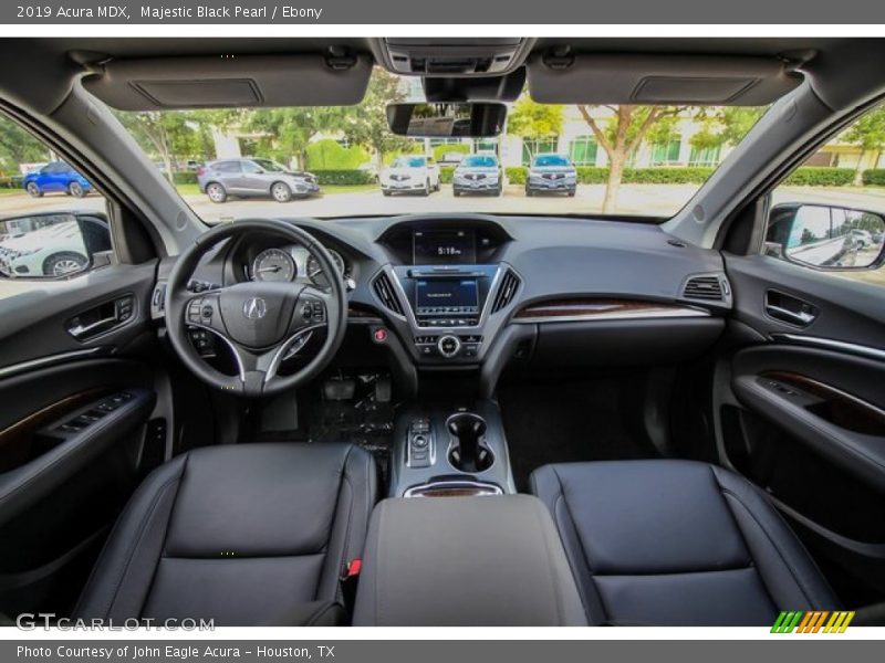 Majestic Black Pearl / Ebony 2019 Acura MDX