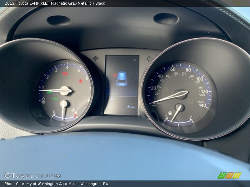 Magnetic Gray Metallic / Black 2019 Toyota C-HR XLE