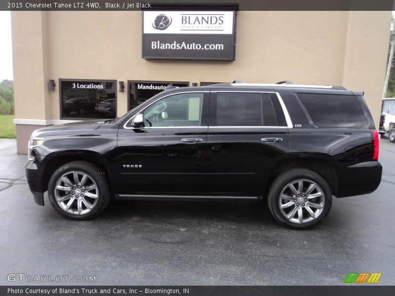 Black / Jet Black 2015 Chevrolet Tahoe LTZ 4WD