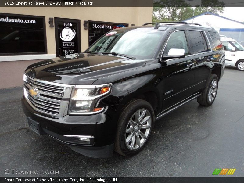 Black / Jet Black 2015 Chevrolet Tahoe LTZ 4WD