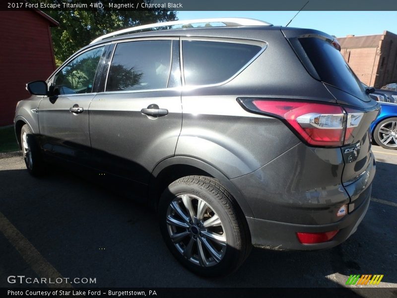 Magnetic / Charcoal Black 2017 Ford Escape Titanium 4WD