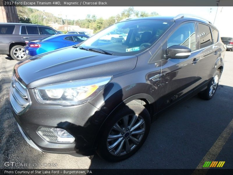 Magnetic / Charcoal Black 2017 Ford Escape Titanium 4WD