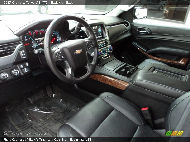 Black / Jet Black 2015 Chevrolet Tahoe LTZ 4WD