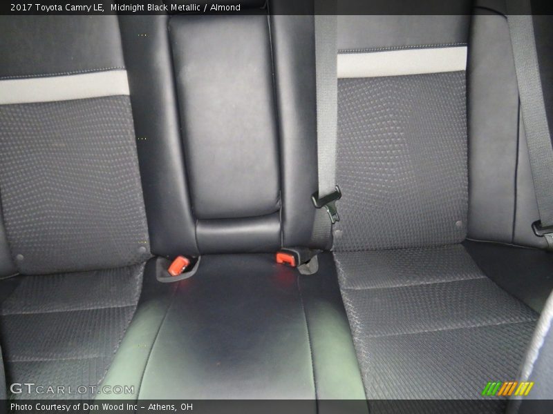 Midnight Black Metallic / Almond 2017 Toyota Camry LE