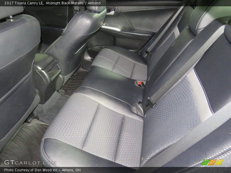 Midnight Black Metallic / Almond 2017 Toyota Camry LE