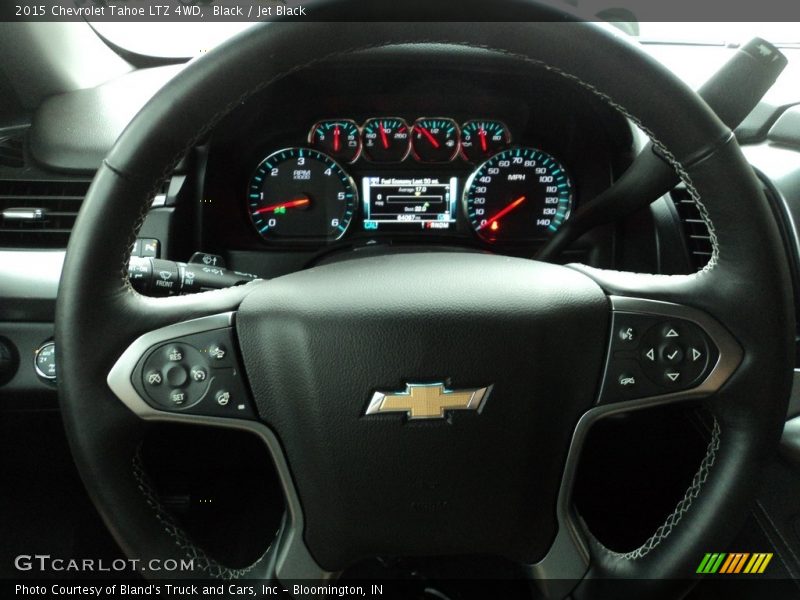 Black / Jet Black 2015 Chevrolet Tahoe LTZ 4WD