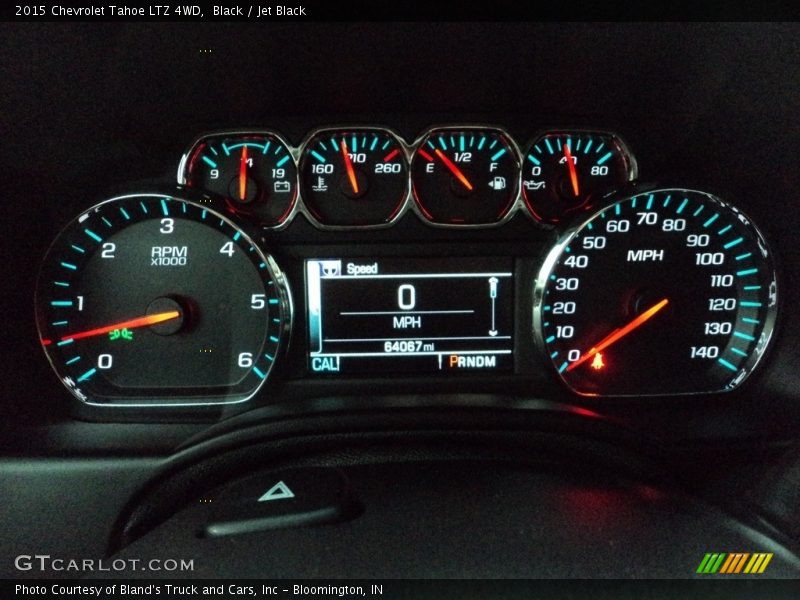 Black / Jet Black 2015 Chevrolet Tahoe LTZ 4WD