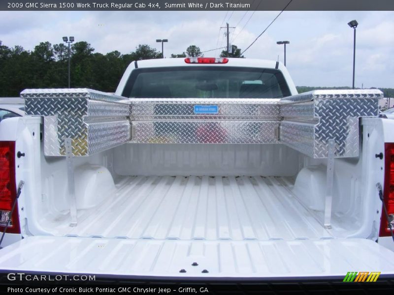 Summit White / Dark Titanium 2009 GMC Sierra 1500 Work Truck Regular Cab 4x4