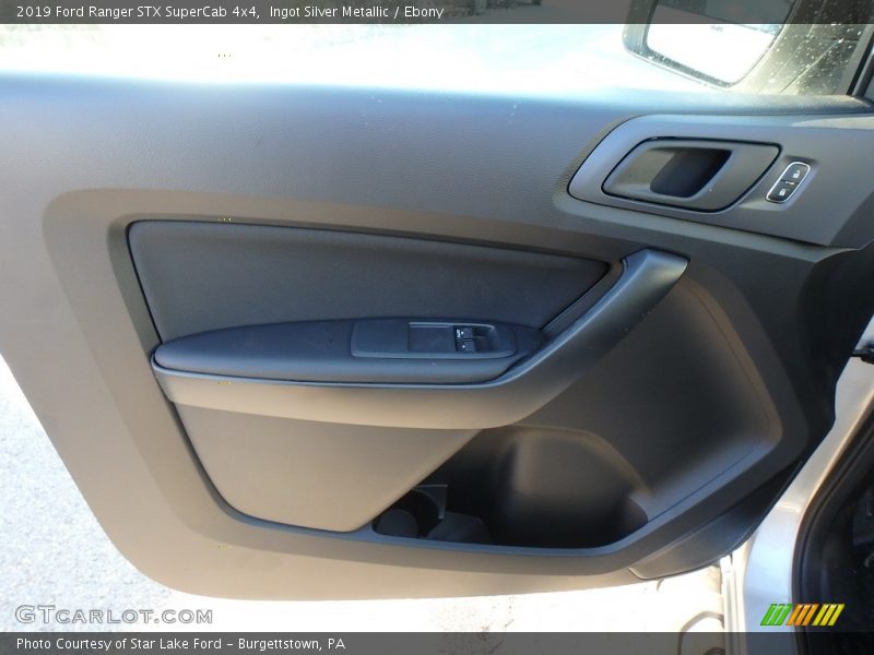 Ingot Silver Metallic / Ebony 2019 Ford Ranger STX SuperCab 4x4