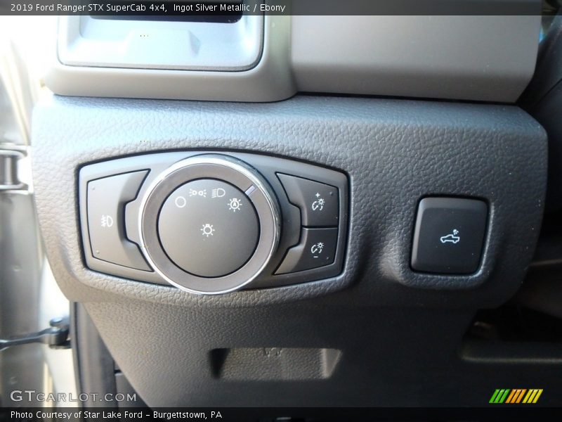 Ingot Silver Metallic / Ebony 2019 Ford Ranger STX SuperCab 4x4
