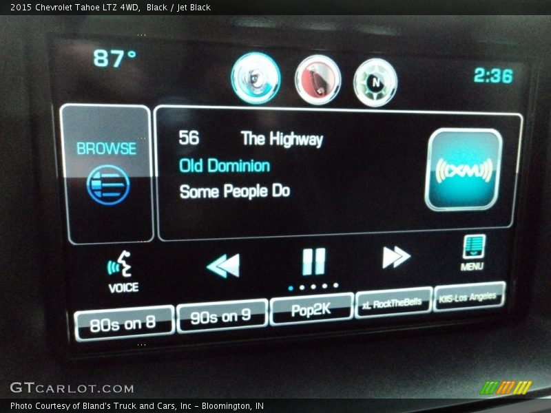 Black / Jet Black 2015 Chevrolet Tahoe LTZ 4WD
