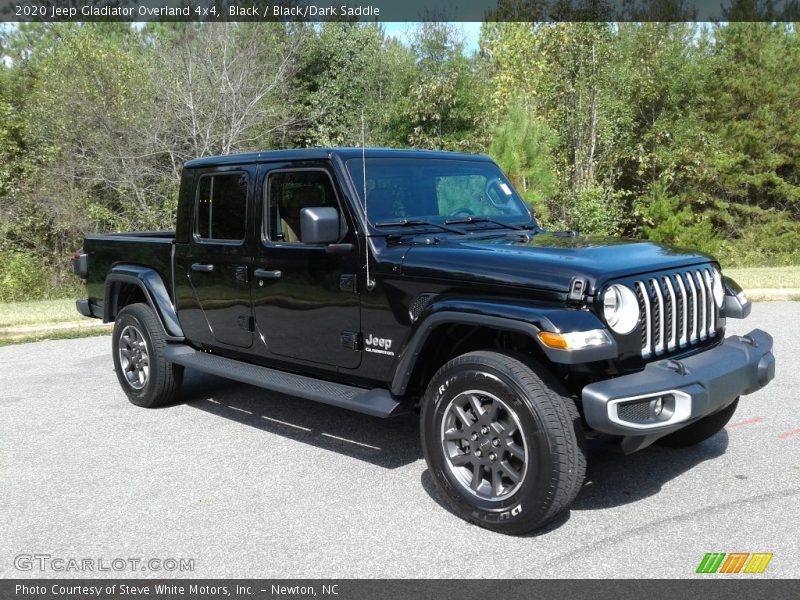 Black / Black/Dark Saddle 2020 Jeep Gladiator Overland 4x4