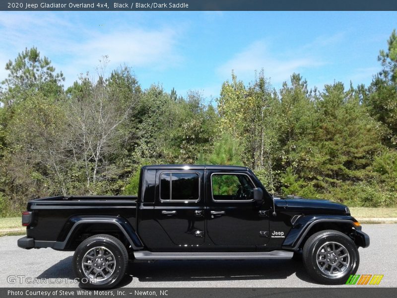 Black / Black/Dark Saddle 2020 Jeep Gladiator Overland 4x4