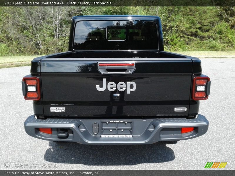 Black / Black/Dark Saddle 2020 Jeep Gladiator Overland 4x4