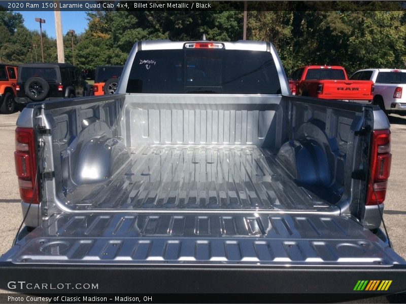 Billet Silver Metallic / Black 2020 Ram 1500 Laramie Quad Cab 4x4